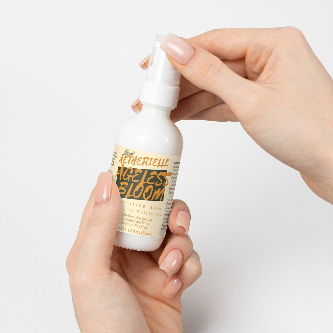 Aetherielle Ageless Bloom for Sensitive Skin | Anti Aging Moisturizer