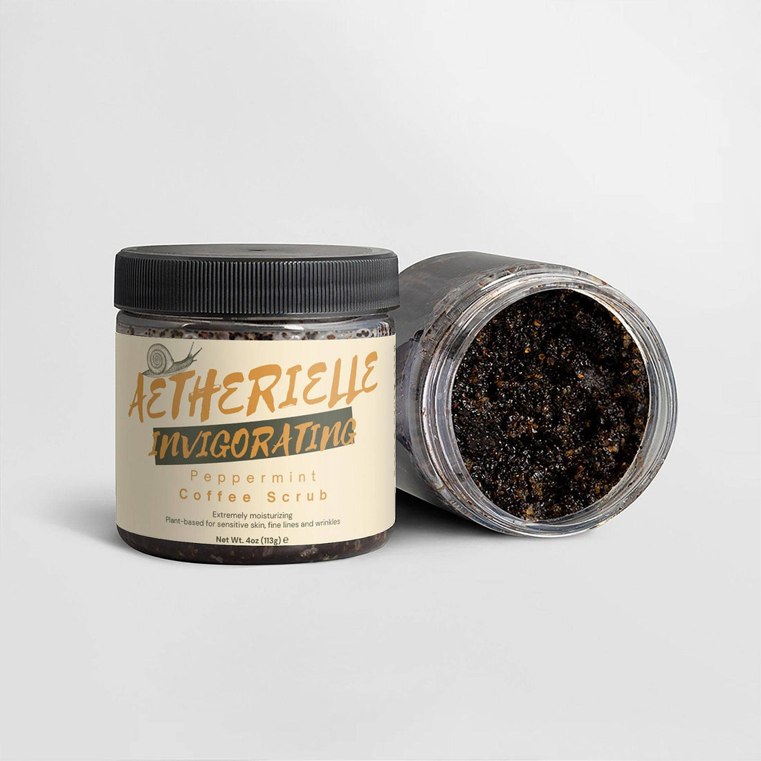 Aetherielle Invigorating Peppermint Coffee Scrub | Exfoliating